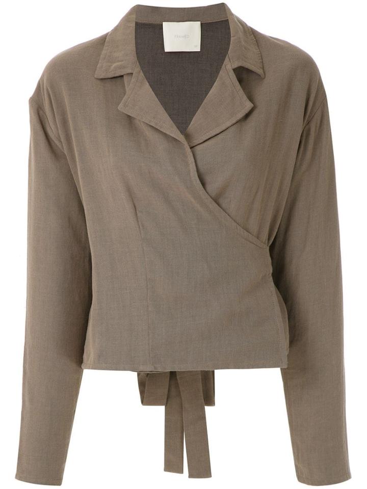 Framed Blusa Cashquere Mumbai Framed - Brown