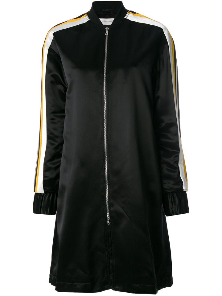 Victoria Victoria Beckham - Oversized Bomber Jacket - Women - Viscose - 12, Black, Viscose