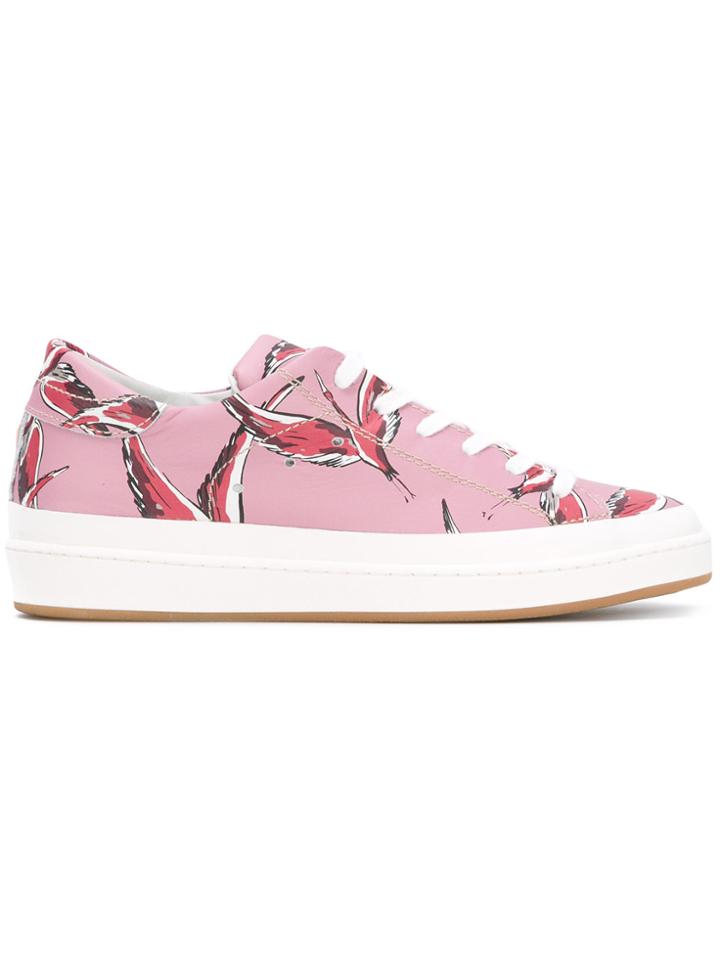 Philippe Model Flamingo Print Trainers - Unavailable