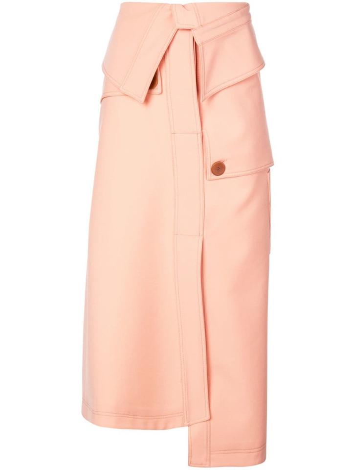 Ellery Foldover Waist Skirt - Pink