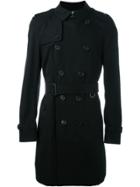 Burberry Classic Double Breasted Coat - Black