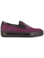 Baldinini Slip On Sneakers - Pink & Purple