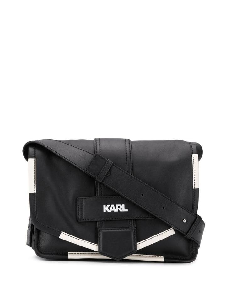 Karl Lagerfeld Athleisure Shoulder Bag - Black