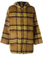 P.a.r.o.s.h. 'lionel' Coat, Women's, Size: Small, Brown, Polyamide/polyester/mohair/virgin Wool