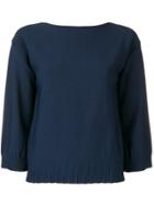 Roberto Collina Square Neck Sweater - Blue