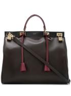 Giambattista Valli Flore Big Tote Bag - Brown