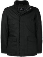 Hackett Concealed Front Padded Jacket - Brown
