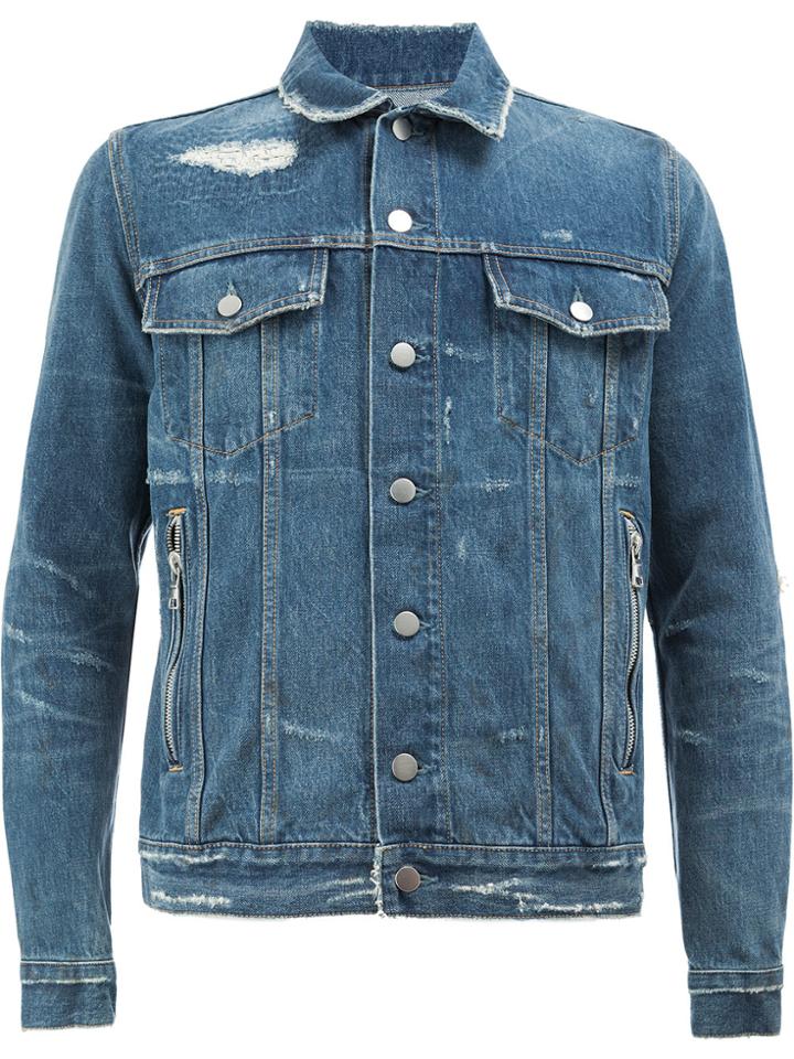 Balmain Classic Denim Jacket - Blue