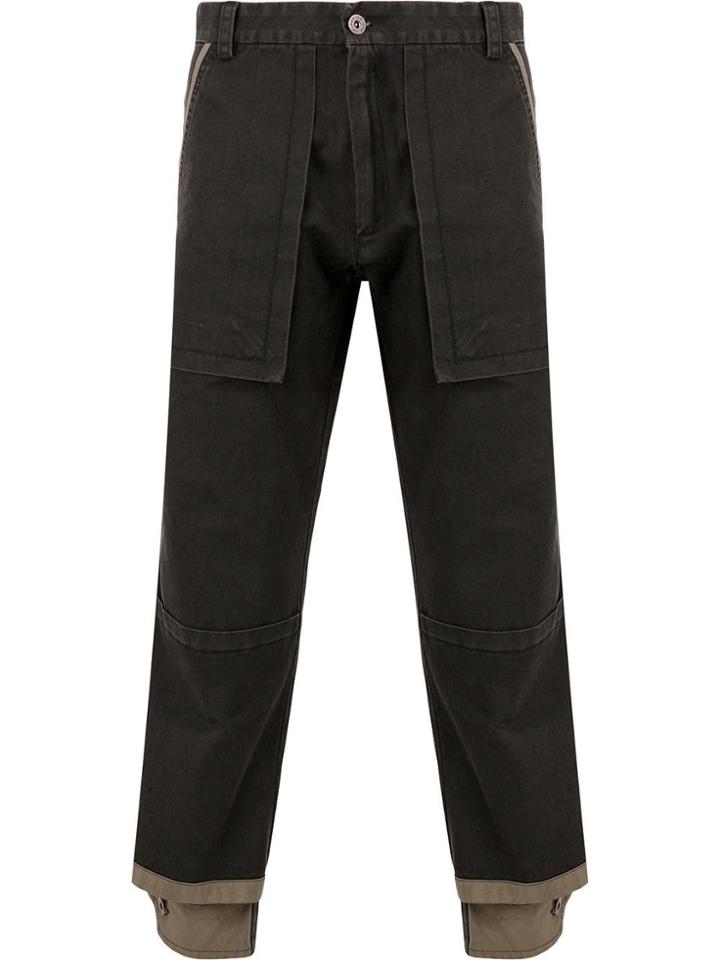 Delada Cropped Straight Leg Jeans - Black