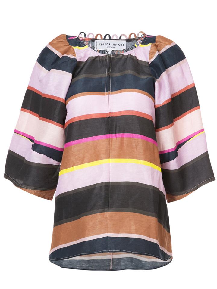 Apiece Apart Striped Blouse - Multicolour