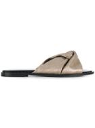 Rebecca Minkoff Knot Slides - Yellow & Orange