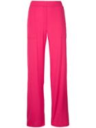 Majestic Filatures Wide Leg Track Pants - Pink & Purple