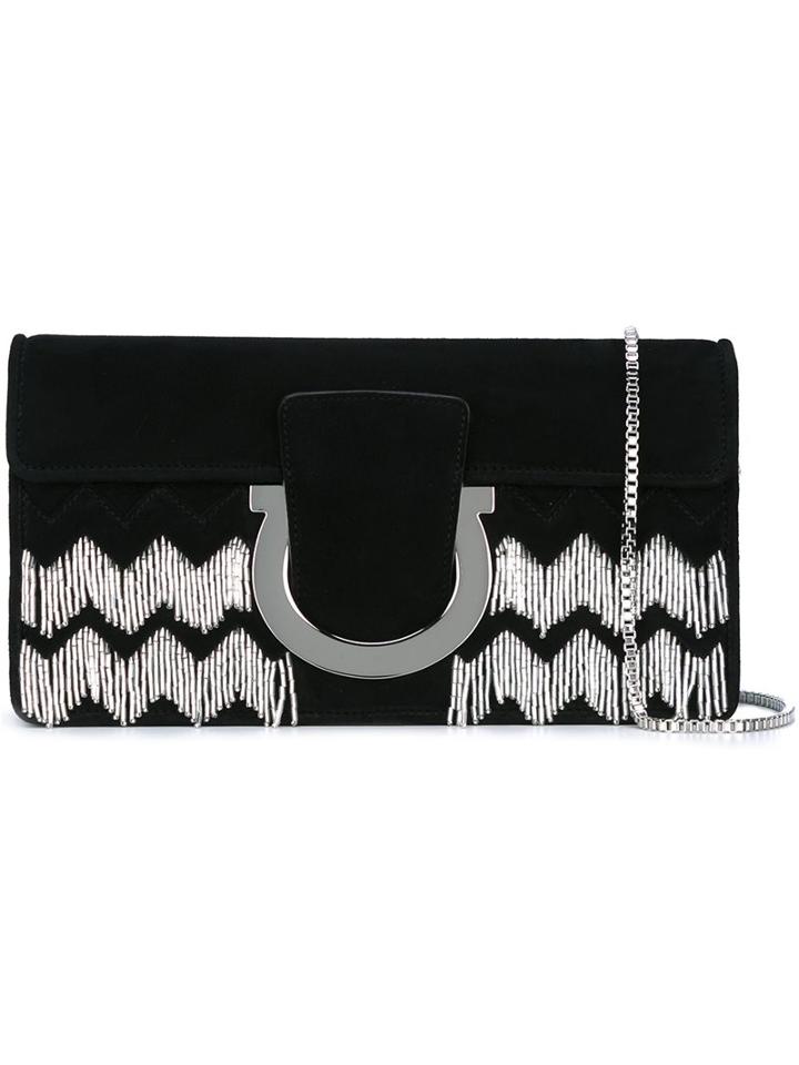Salvatore Ferragamo 'thalia' Shoulder Bag, Women's, Black