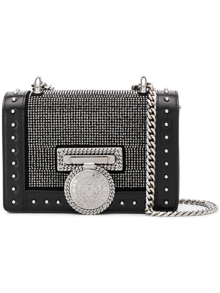 Balmain Bbox 20 Crossbody Bag - Black
