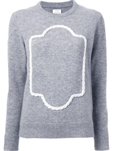 Me & Mr. Gentleman 'flame' Jumper, Women's, Grey, Nylon/wool