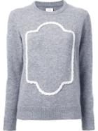 Me & Mr. Gentleman 'flame' Jumper, Women's, Grey, Nylon/wool