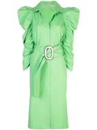 Silvia Tcherassi Belted Midi Dress - Green