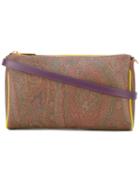 Etro Paisley Print Shoulder Bag, Women's, Cotton/pvc/polyurethane/calf Leather