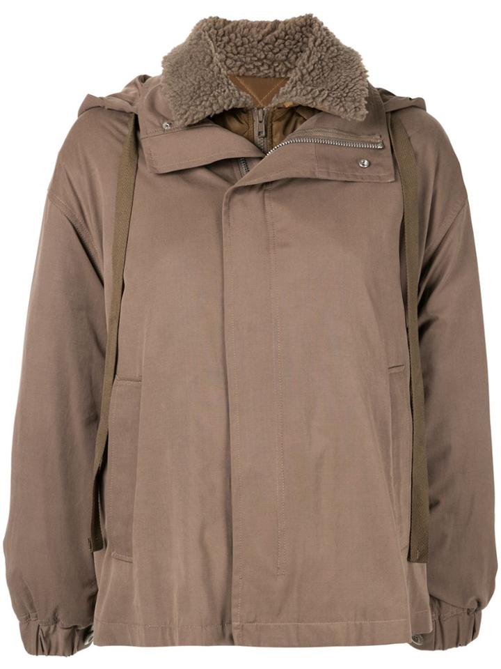 G.v.g.v. Short Utility Coat - Brown