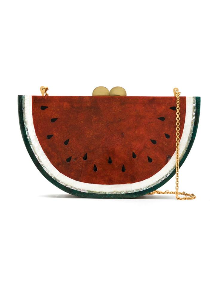 Isla Melancia Clutch - Red