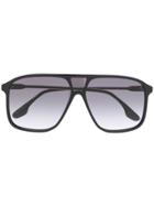 Victoria Beckham Oversized Gradient Sunglasses - Black
