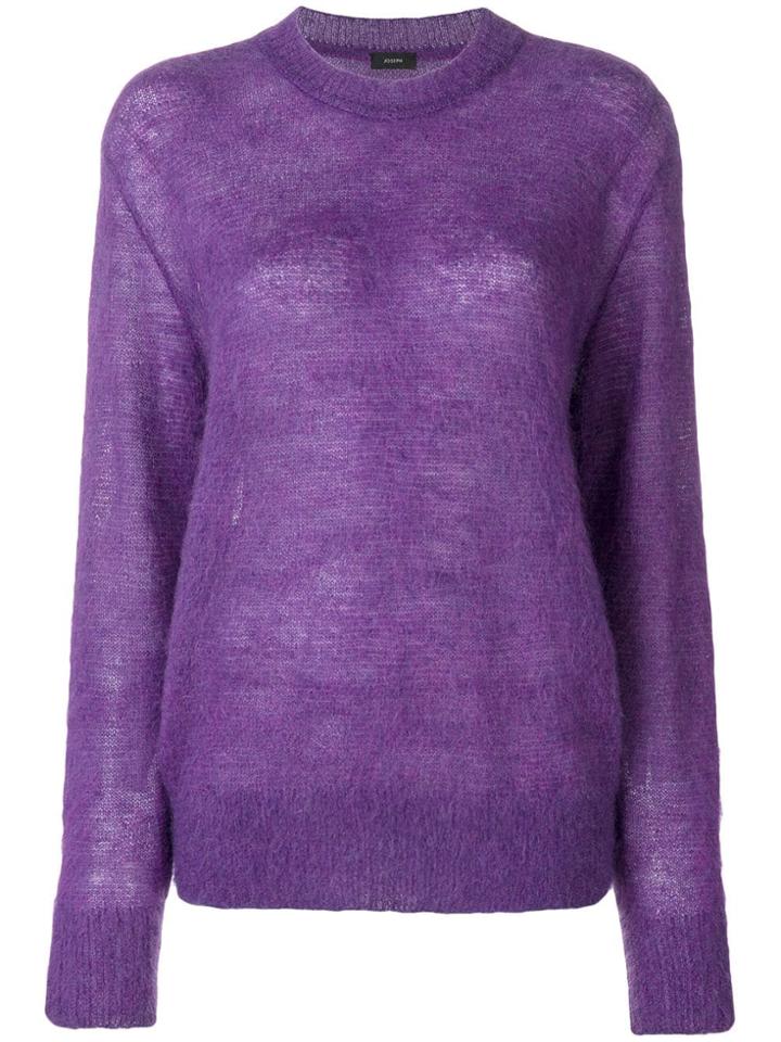 Joseph Mohair Knit - Pink & Purple