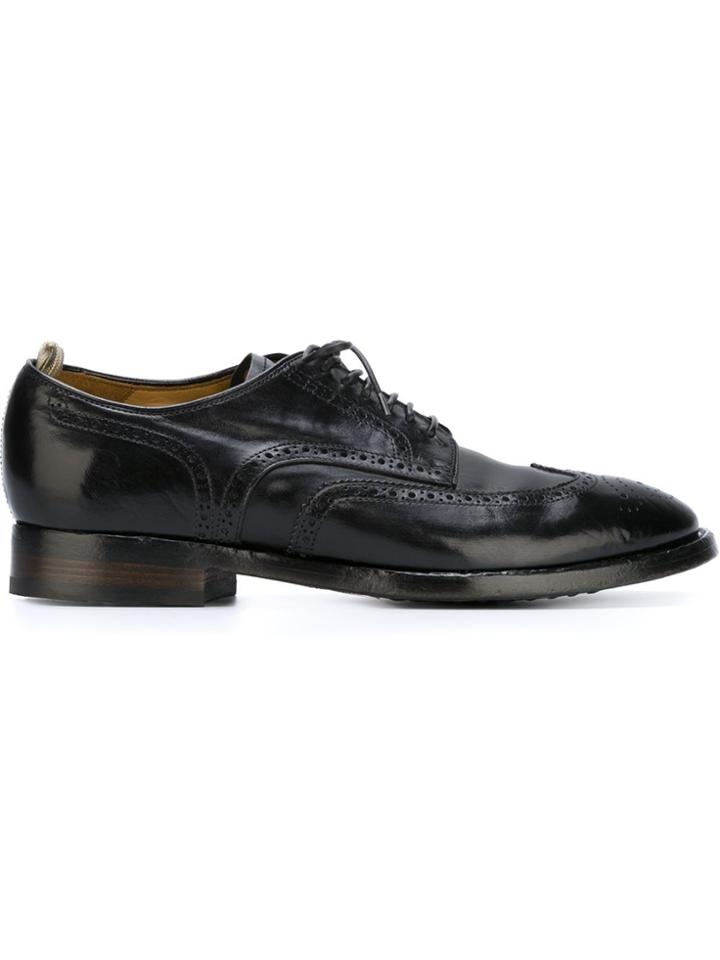 Officine Creative Princeton Brogues - Black