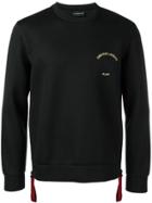 Emporio Armani Side Zip Sweatshirt - Black