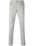 Slim Fit Jeans - Men - Cotton/spandex/elastane - 34, Grey, Cotton/spandex/elastane, Michael Michael Kors