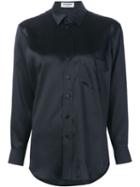 Saint Laurent Classic Shirt, Women's, Size: 36, Black, Silk