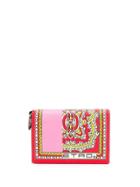 Etro Mini Paisley Wallet - Pink