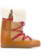 Isabel Marant Nowly Snow Boots - Neutrals