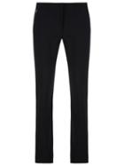 Gloria Coelho Slim Fit Trousers, Women's, Size: 40, Black, Elastodiene/polyimide