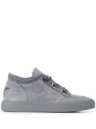 Lorena Antoniazzi Lace Up Star Skeakers - Grey