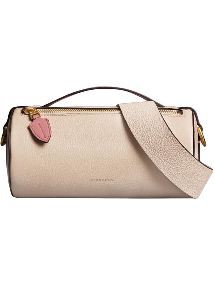 Burberry The Leather Barrel Bag - Nude & Neutrals