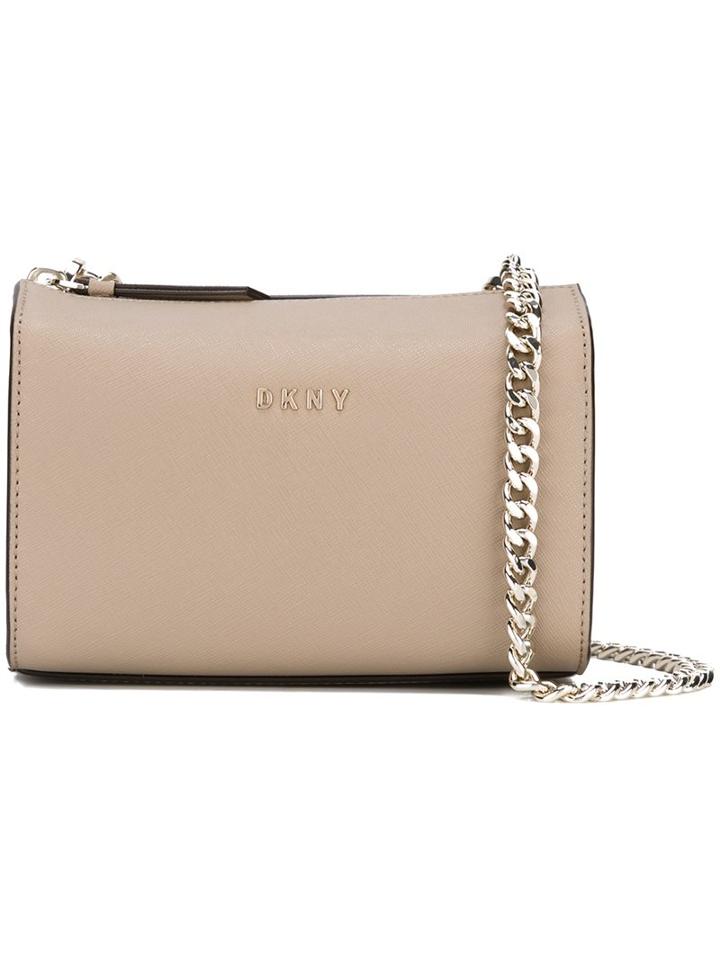 Dkny Chain Strap Crossbody Bag, Women's, Nude/neutrals