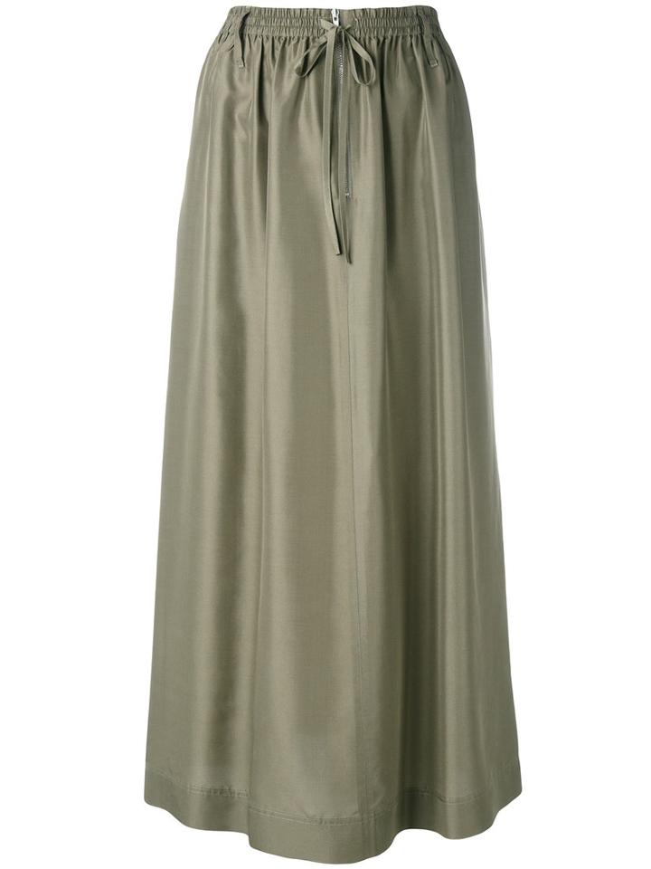 Joseph Flint Skirt, Women's, Size: 38, Green, Silk