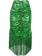 Giuseppe Di Morabito Sequin-embellished Skirt - Green