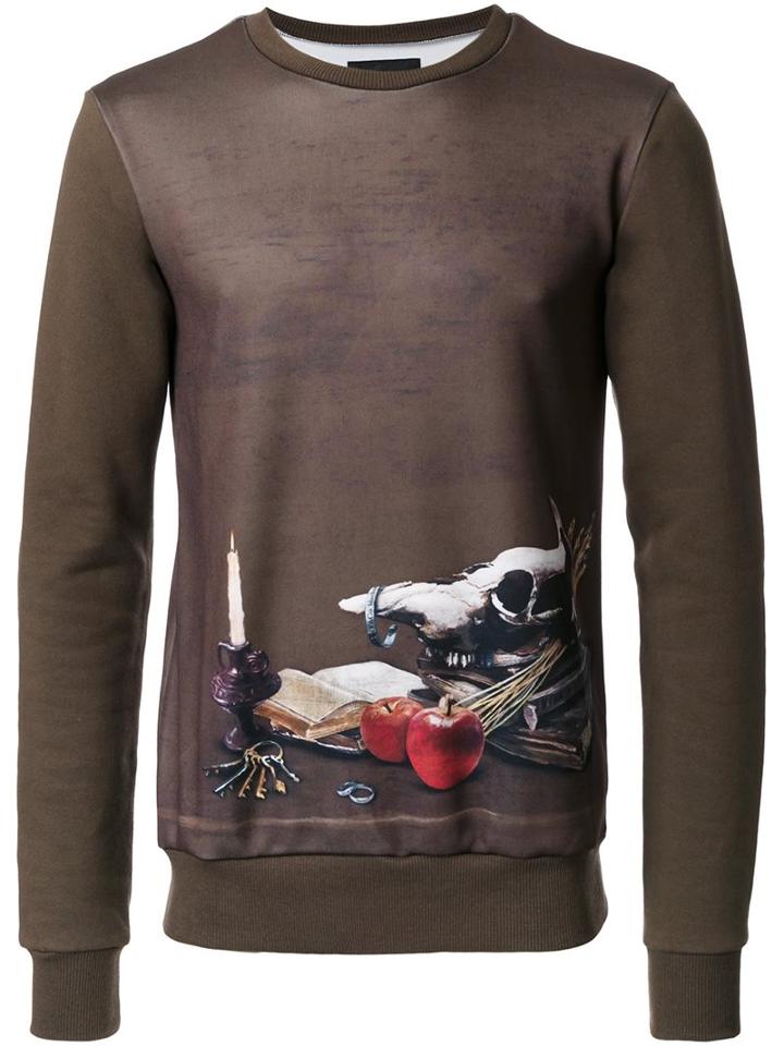 Yoshio Kubo Skull Print Sweatshirt