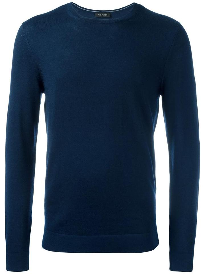 Calvin Klein 'sagton' Jumper, Men's, Size: Large, Blue, Wool