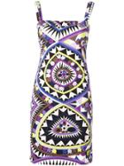 Emilio Pucci Vintage Geometric Patterened Dress - Multicolour