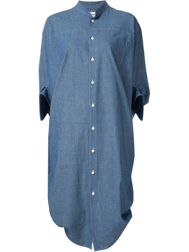 Junya Watanabe Comme Des Garçons Denim Shirt Dress