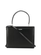 Jil Sander Box-styled Tote Bag - Black