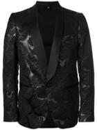 Christian Pellizzari Classic Embroidered Blazer - Black