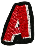 Olympia Le-tan Alphabet Patch - Red