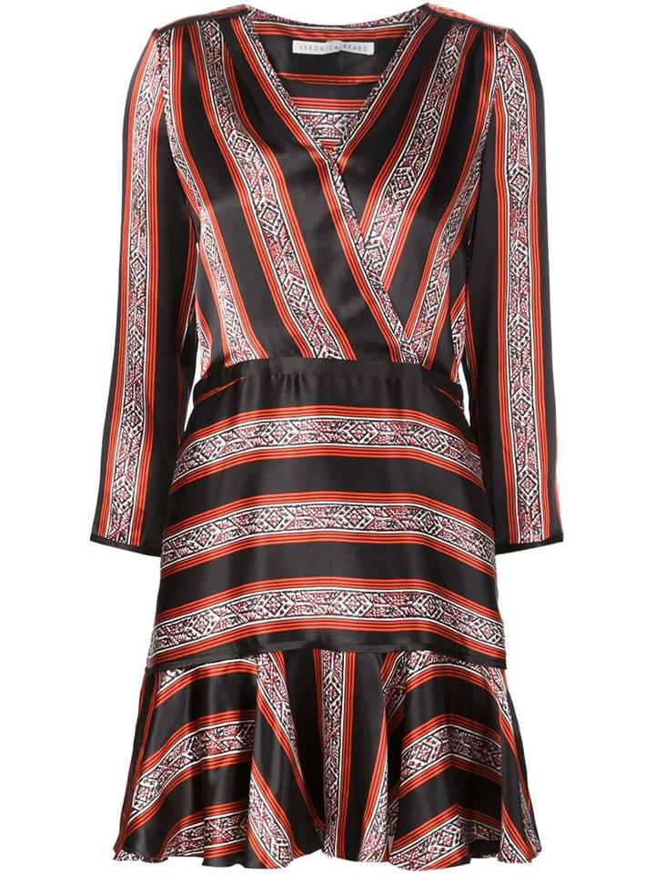 Veronica Beard Flared Wrap Dress