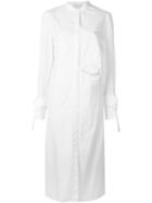 3.1 Phillip Lim Midi Shirt Dress, Women's, Size: 6, White, Cotton