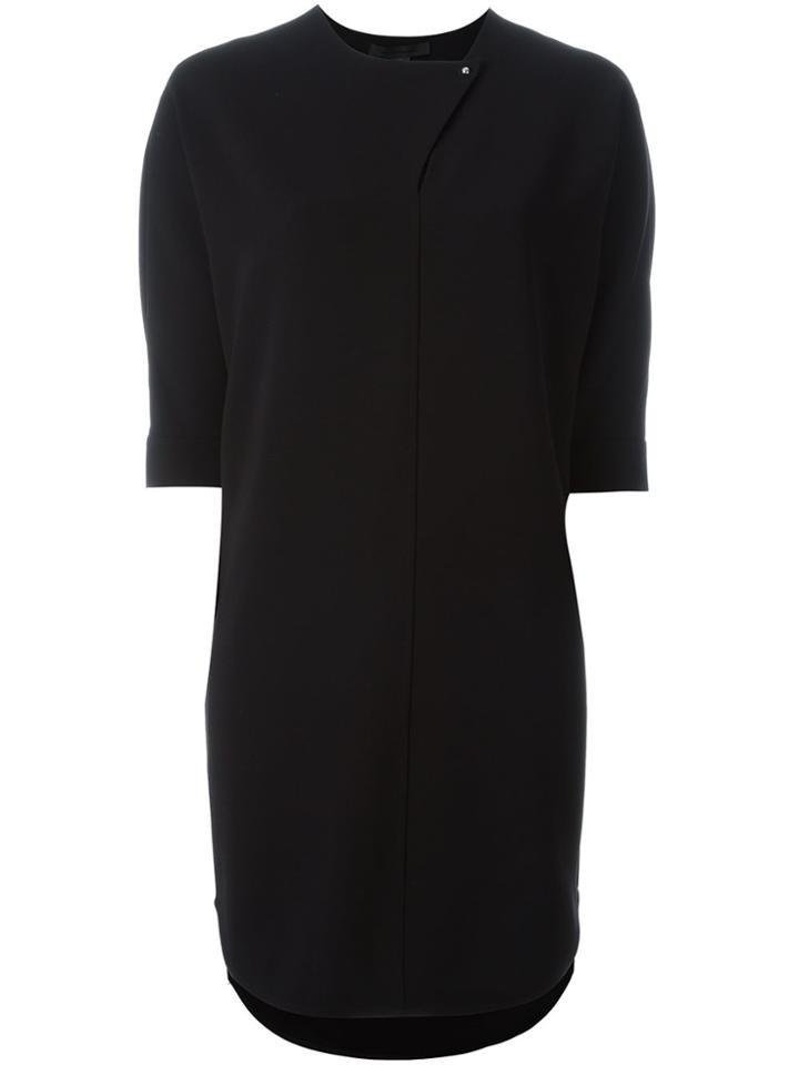 Alexander Wang Asymmetric Fastening Dress - Black