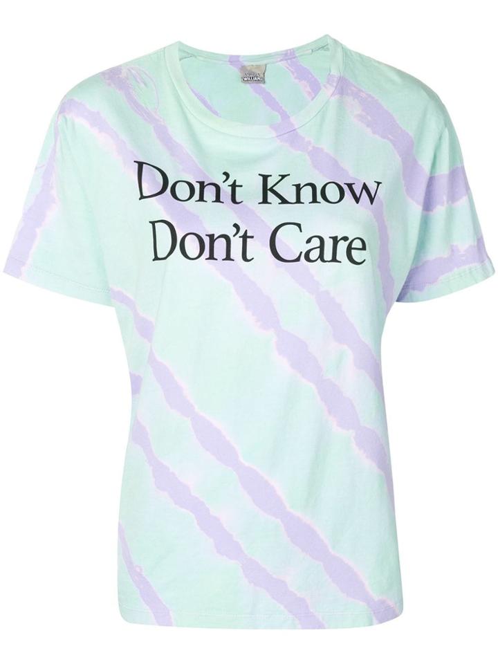 Ashley Williams Tie Dye T-shirt - Black
