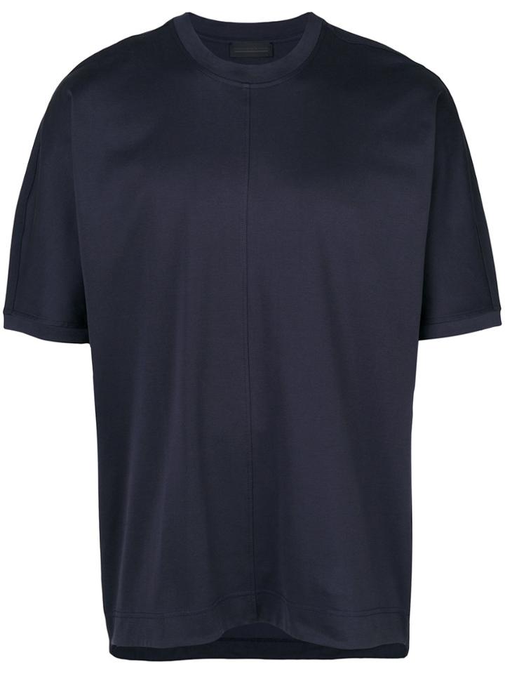 Diesel Black Gold Panelled T-shirt - Blue